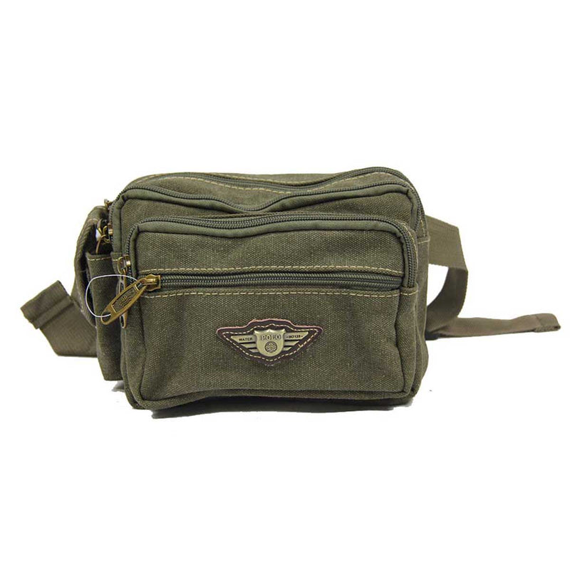 Weathered Canvas Waistbag Pouch