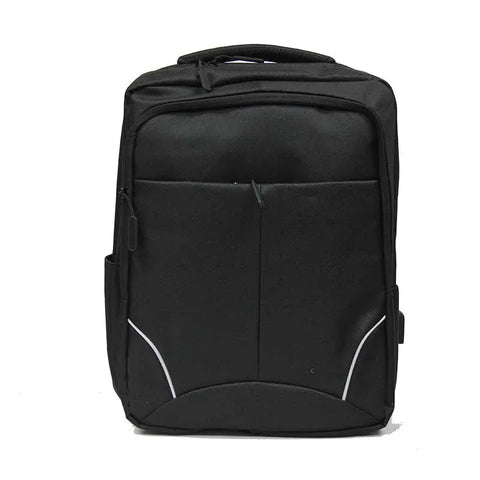 Strapping Waterproof Laptop Backpack with USB Charging Port - Luggage Outlet