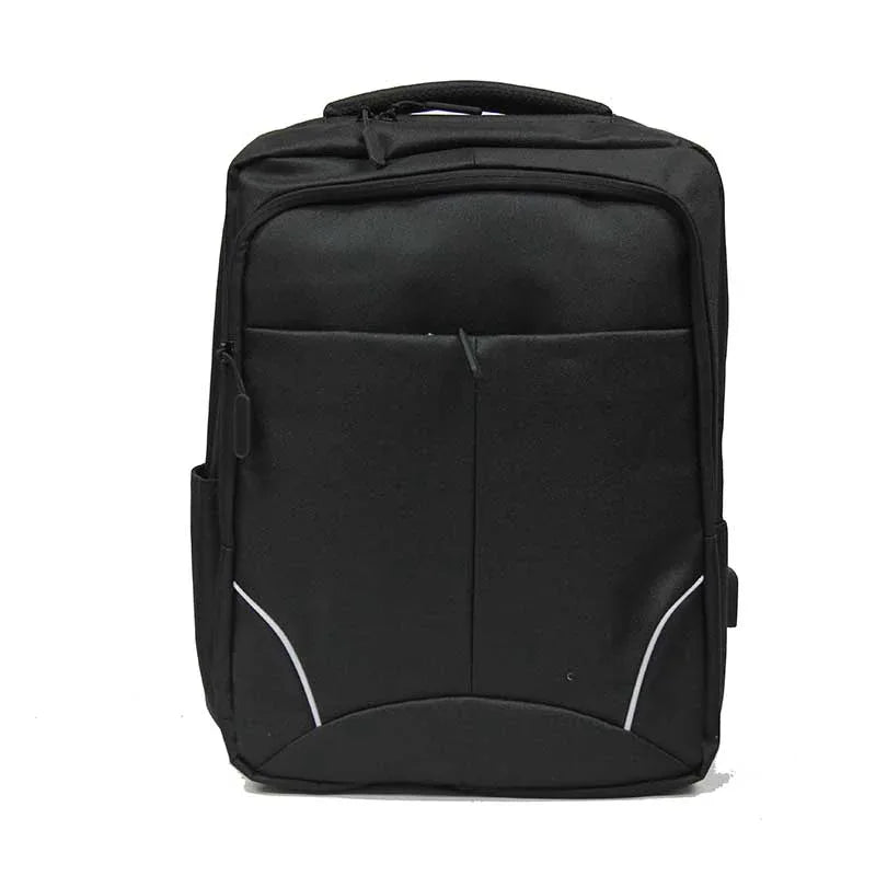 Strapping Waterproof Laptop Backpack with USB Charging Port - Luggage Outlet