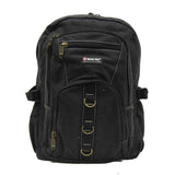 Vintage Canvas School Backpack - Luggage Outlet