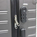 Petite ABS Luggage with 8 Spinner Wheels and Number Lock
