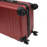Petite ABS Luggage with 8 Spinner Wheels and Number Lock