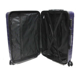 Petite ABS Luggage with 8 Spinner Wheels and Number Lock