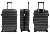 Petite ABS Luggage with 8 Spinner Wheels and Number Lock