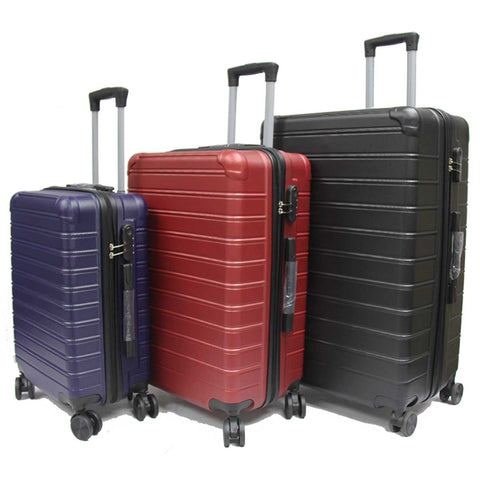 Petite ABS Luggage with 8 Spinner Wheels and Number Lock