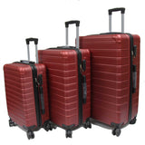 Petite ABS Luggage with 8 Spinner Wheels and Number Lock