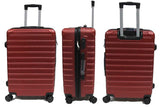 Petite ABS Luggage with 8 Spinner Wheels and Number Lock