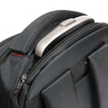 Weaving Laptop Trolley Backpack with Spinner Wheels and External USB Port - Luggage Outlet