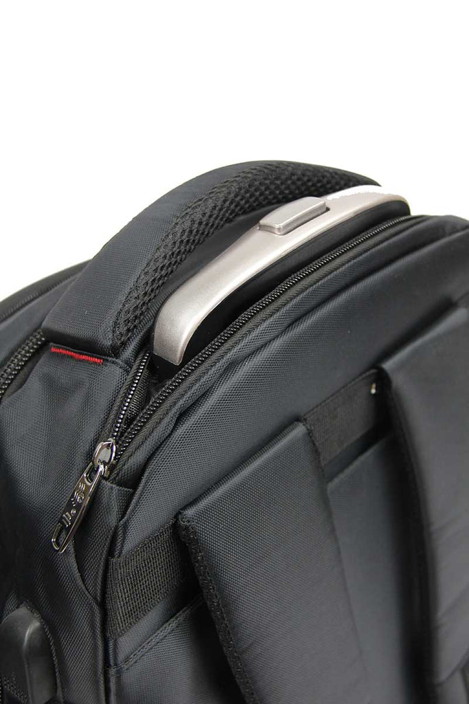 Luggage Outlet Itinerant 4wheeler Trolley Backpack Laptop Bag