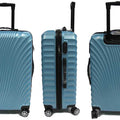 Wavy ABS Luggage with 8 Spinner Wheels and Number Lock