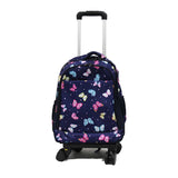 Rolling Detachable Trolley Waterproof Backpack with Spinner Wheels - Luggage Outlet