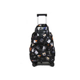 Whizzing 8-wheel Detachable Trolley Backpack Waterproof Shopping Bag - Luggage Outlet