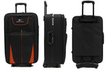 20 inch Cabin Size Inexpensive Expandable Softside Fabric Luggage - Luggage Outlet