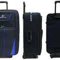 20 inch Cabin Size Inexpensive Expandable Softside Fabric Luggage - Luggage Outlet