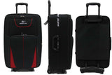 20 inch Cabin Size Inexpensive Expandable Softside Fabric Luggage - Luggage Outlet
