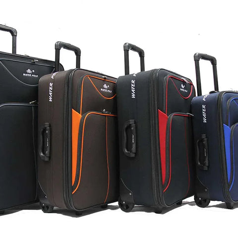 Robust Softside Expandable Fabric Luggage with 2 Cart Wheels - Luggage Outlet