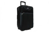 Robust Softside Expandable Fabric Luggage with 2 Cart Wheels - Luggage Outlet