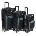 24 inch Medium Burly Softside Expandable Fabric Luggage with Spinner Wheels - Luggage Outlet