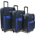 24 inch Medium Burly Softside Expandable Fabric Luggage with Spinner Wheels - Luggage Outlet
