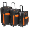24 inch Medium Burly Softside Expandable Fabric Luggage with Spinner Wheels - Luggage Outlet