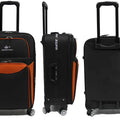 24 inch Medium Burly Softside Expandable Fabric Luggage with Spinner Wheels - Luggage Outlet