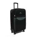 24 inch Medium Burly Softside Expandable Fabric Luggage with Spinner Wheels - Luggage Outlet