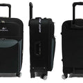 24 inch Medium Burly Softside Expandable Fabric Luggage with Spinner Wheels - Luggage Outlet