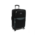Bagasi Kain Boleh Kembang Softside Burly Sederhana 24 inci dengan Roda Pemutar