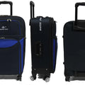 24 inch Medium Burly Softside Expandable Fabric Luggage with Spinner Wheels - Luggage Outlet