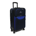 24 inch Medium Burly Softside Expandable Fabric Luggage with Spinner Wheels - Luggage Outlet