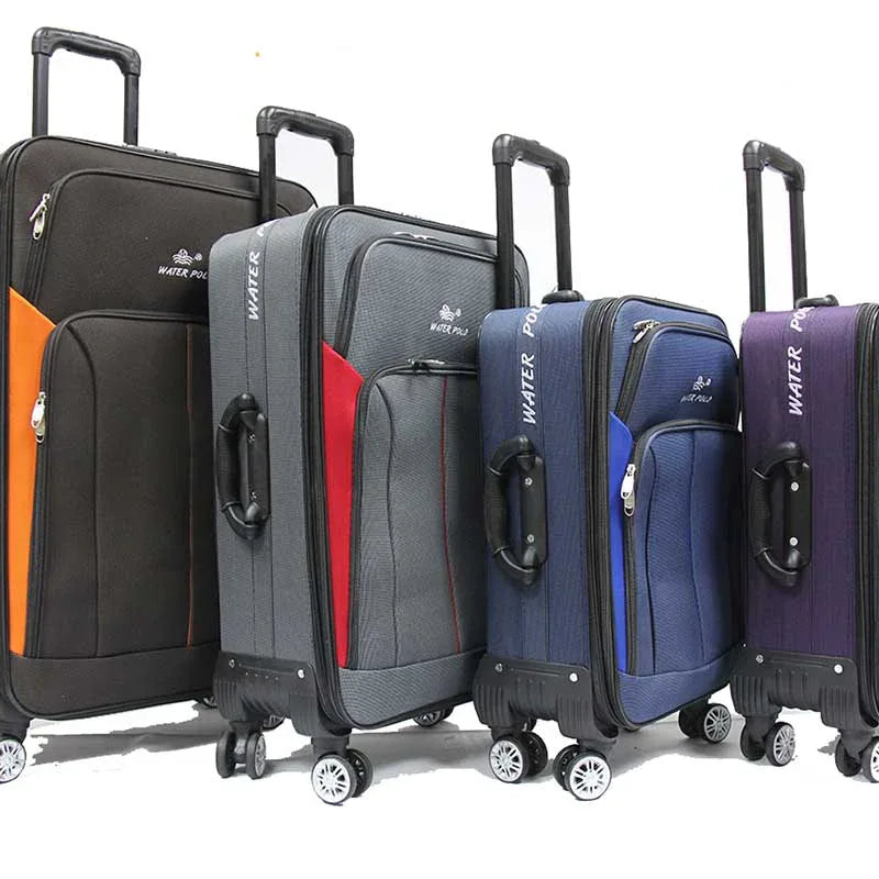 Economical Softside Expandable Luggage with Double Caster Wheels - Luggage Outlet