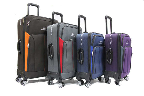 Economical Softside Expandable Luggage with Double Caster Wheels - Luggage Outlet