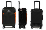 Economical Softside Expandable Luggage with Double Caster Wheels - Luggage Outlet