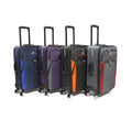 24 inch Basking Softside Expandable Fabric Luggage with Spinner Wheels