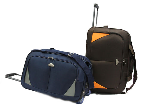 Voyaging Trolley Bag with Wheels Duffel Bag - Luggage Outlet