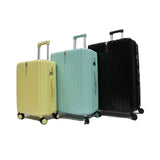 Cotton Candy Polycarbonate Luggage with 8 Spinner Wheels
