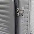 Rangy Polycarbonate Aluminium Frame with Anti-theft zipper Front Opening Luggage TSA Lock - Luggage Outlet