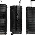 Rangy Polycarbonate Aluminium Frame with Anti-theft zipper Front Opening Luggage TSA Lock - Luggage Outlet