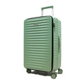 Rangy Polycarbonate Aluminium Frame with Anti-theft zipper Front Opening Luggage TSA Lock - Luggage Outlet