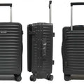 Rangy Polycarbonate Aluminium Frame with Anti-theft zipper Front Opening Luggage TSA Lock - Luggage Outlet