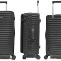 Rangy Polycarbonate Aluminium Frame with Anti-theft zipper Front Opening Luggage TSA Lock - Luggage Outlet