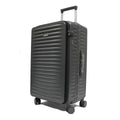 Rangy Polycarbonate Aluminium Frame with Anti-theft zipper Front Opening Luggage TSA Lock - Luggage Outlet