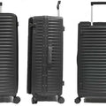 Rangy Polycarbonate Aluminium Frame with Anti-theft zipper Front Opening Luggage TSA Lock - Luggage Outlet