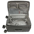 Rangy Polycarbonate Aluminium Frame with Anti-theft zipper Front Opening Luggage TSA Lock - Luggage Outlet