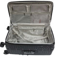 Rangy Polycarbonate Aluminium Frame with Anti-theft zipper Front Opening Luggage TSA Lock - Luggage Outlet