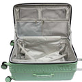 Rangy Polycarbonate Aluminium Frame with Anti-theft zipper Front Opening Luggage TSA Lock - Luggage Outlet
