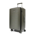 Rangy Polycarbonate Aluminium Frame with Anti-theft zipper Front Opening Luggage TSA Lock - Luggage Outlet