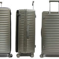 Rangy Polycarbonate Aluminium Frame with Anti-theft zipper Front Opening Luggage TSA Lock - Luggage Outlet
