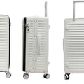 Rangy Polycarbonate Aluminium Frame with Anti-theft zipper Front Opening Luggage TSA Lock - Luggage Outlet