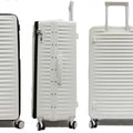 Rangy Polycarbonate Aluminium Frame with Anti-theft zipper Front Opening Luggage TSA Lock - Luggage Outlet